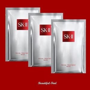 SK-II Facial Treatment pitera Mask, 3 face mask MSRP$45